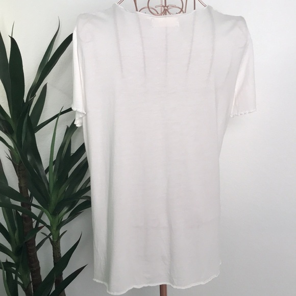 Johnnie Was Calme White Tee - Picture 6 of 7